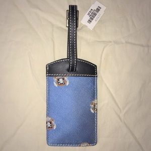 J.Crew Tie Silk Luggage Tag